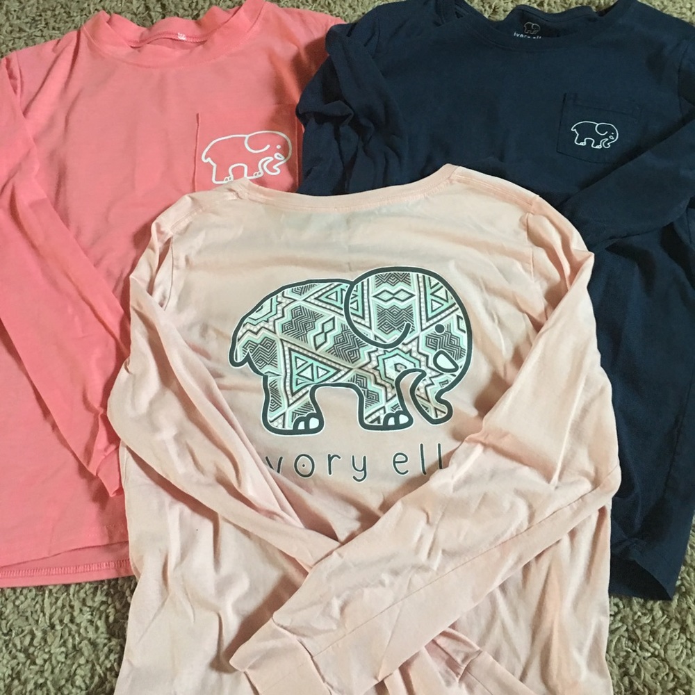 Ivory Ella long-sleeved t-shirts